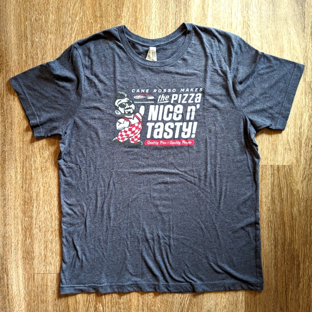 Cane Rosso Makes the Pizza Nice & Tasty T-shirt